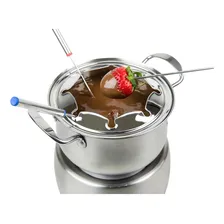 Panela De Foundue Elétrica Nostalgia Em Aço Inoxidável 127v Cor Prateado 127 Foto mini  3