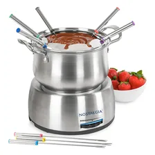 Panela De Foundue Elétrica Nostalgia Em Aço Inoxidável 127v Cor Prateado 127 Foto  mini 1