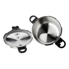 Panela De Pressão Aço Inox Fundo Indução Supra 3 Lts Brinox Foto mini 4