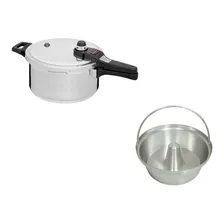 Panela De Pressão Eterna 4,5 Litros E Forma De Pudim Nigro Foto  mini 1