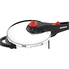 Panela De Pressão Tramontina Solar 22cm 6 Litros Inox Foto mini  3