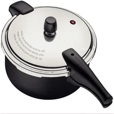 Panela De Pressão 6L Antiaderente 24cm Vancouver Starflon Max Grafite Tramontina Foto mini 3