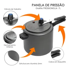 Panela De Pressão 7 Litros Pressionella Ramos Antiaderente Foto mini 2