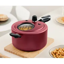 Panela De Pressão Antiaderente Cereja Com Visor 6,0l Mta Foto mini 4