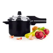Panela De Pressão Multiflon Indução Antiaderente 4,5l Preta Foto mini 2