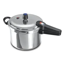 Panela De Pressão Ramos Polida Conecta 6 Litros - Ref. 606 Cor Prateado Foto mini 1