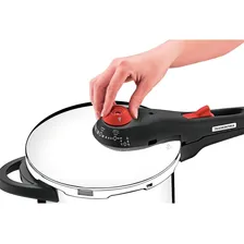 Panela De Pressão Tramontina Inox Fundo Triplo Solar 6l Foto mini 3