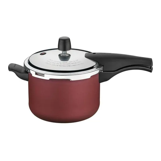 Panela De Pressão Vancouver Tramontina 4,5 Litros Vermelho Foto 1