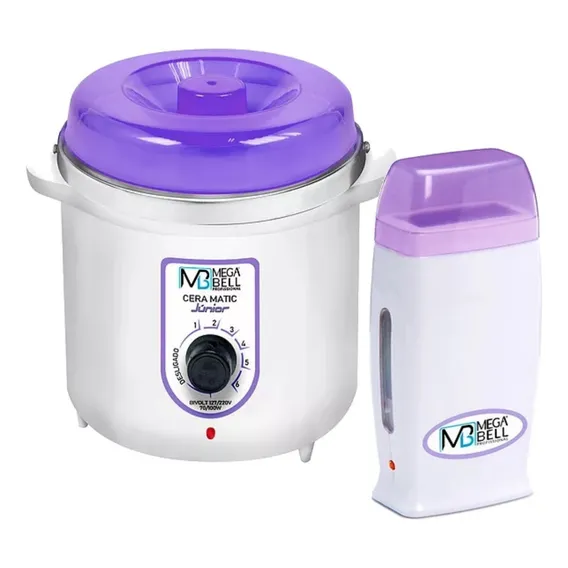 Panela Depilação Termocera 400g Aquecedor Cera Quente Rollon 110v/220v Foto 1