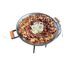 Panela Disco De Arado Tacho Inox Para Porções Bifes Peixes Foto  mini 1