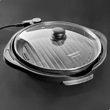 Panela Elétrica Best Maxi Grill 30cm 127v Antiaderente Cor Preto 220v Foto mini 4