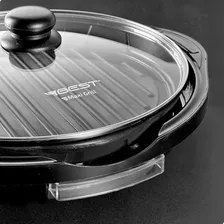 Panela Elétrica Best Maxi Grill 30cm 127v Antiaderente Cor Preto 220v Foto mini 3