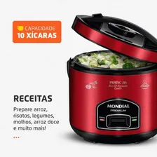 Panela Elétrica De Arroz Mondial PE-46-10x 10 Xícaras 110v Foto mini 4
