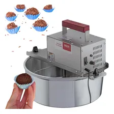 Panela Mexer Doces Misturela Masseira Salgados Com Cor Prateado 127/220v Foto  mini 1