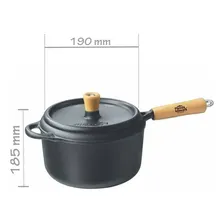 Panela Mineira Natular Pressão 3,5 Litros Tampa Ferro 22 Cm Foto mini  2