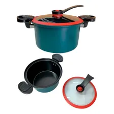 Panela para Cozido, Panela para Arroz, Panela YSFOOD 3.5L Preto - 1 unidade Foto mini 1