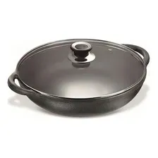 Panela Parmegiana 22cm C/ Tampa Ferro Fundido-panela Mineira Foto mini 1
