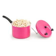 Panela Pipoqueira Antiaderente AlumÃnio Nacional 20 Cm 4,6l Cor Rosa Foto mini 2