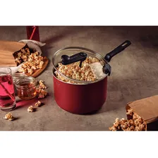 Panela Pipoqueira Loreto Tramontina Antiaderente 20cm 3,5l Cor Vermelho Foto mini 4
