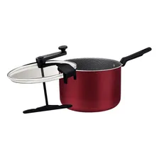 Panela Pipoqueira Loreto Tramontina Antiaderente 20cm 3,5l Cor Vermelho Foto mini 3