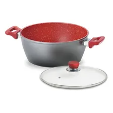 Panela Polishop C/ Tampa Family 24cm Vermelho Flavorstone Foto mini 1