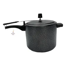 Panela Pressão 10 Litros Craquelada Preta Segurança Inmetro Foto mini 2