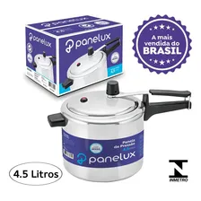 Panela Pressão AlumÃnio Polida 4,5 Litros - Panelux Foto mini 4
