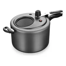 Panela Pressão Profissional 4,5L Antiaderente C/ Visor Grafite Foto mini 1
