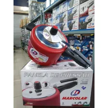 Panela Pressão Rouge Antiaderente 4,5 Litros Marcolar Foto mini 4