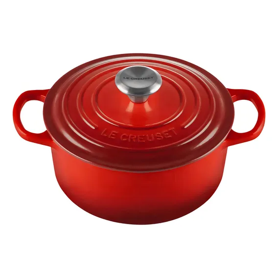 Panela Redonda 16 Cm Signature Vermelho Le Creuset Foto 1