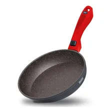 Panela Saute Grand 24cm Ichef Polishop C/ Cabo Removível Cor Vermelha Foto  mini 1