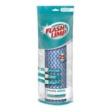 Pano Limpeza Flashlimp Mult Azul Rolo Com 25pecas Flp4571 Foto mini 1