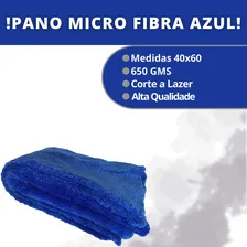 Pano Micro Fibra Azul Dupla Face 40x60 Rei Dos Autos Azul Foto mini 2