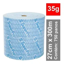 Pano Multiuso Perfex Bettanin Superpro Rolo 27cmx300m Azul Foto mini 3