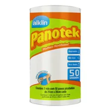Pano para limpeza Alklin Pano Panotek pano branco 50 unidades Foto  mini 1