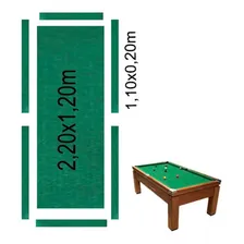 Pano Para Mesa De Bilhar De Até 2,30x1,30 - Pedra E Tabelas Foto mini 2