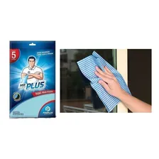 Pano Perfex 30x50cm Azul Marca Mr. Plus Pacote C/50 (10pcts) Foto mini 1
