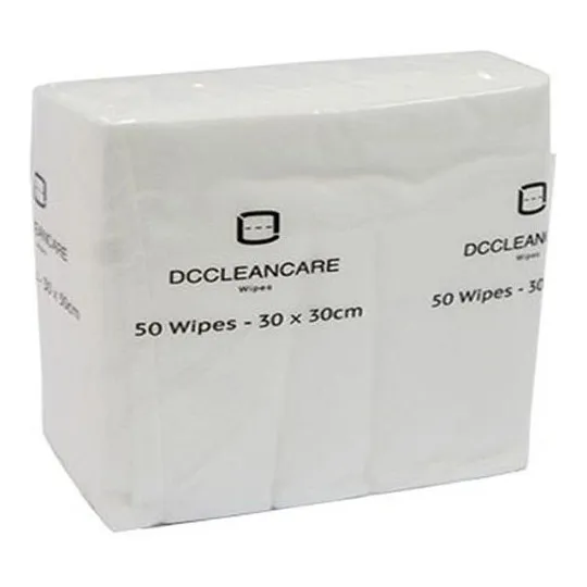 Pano Sontara Clean Care 40- 30x30cm Branco 50 Panos Foto 1