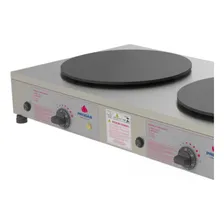 Panquequeira Elétrica Crepe Francês Prkf202e Redonda Progás Cor Inox 220 Volts Foto mini  2