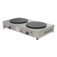 Panquequeira Elétrica Crepe Francês Prkf202e Redonda Progás Cor Inox 220 Volts Foto  mini 1