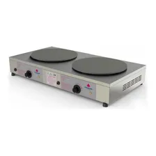 Panquequeira Elétrica Crepe Francês Prkf202e Redonda Progás Cor Inox 220 Volts Foto mini 1