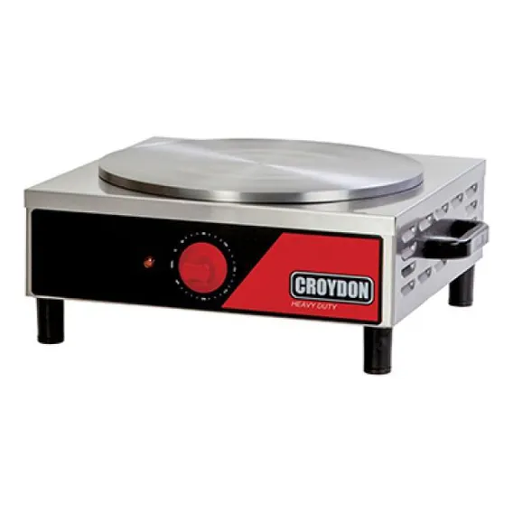 Panquequera Crepe Francês Elétrica 1 Disco 37cm Mpes Croydon Cor Inox Foto 1