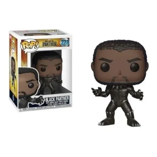 Pantera Negra - Pantera Negra, compatível com Marvel Pop, Funko Foto 1