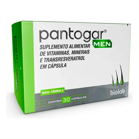 Pantogar Men 30 Capsulas Foto 1
