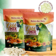 Papagaio Gold Mix 500g - Reino Das Aves Foto mini 4