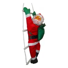 Papai Noel Escalador Enfeite Natalino Na Escada Natal Foto mini 2