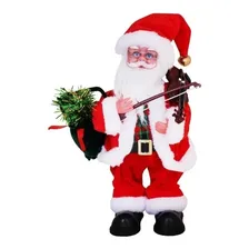 Papai Noel Musical Com Movimento Com Violino Foto mini 4