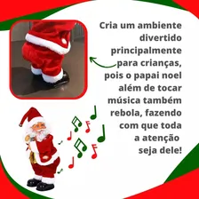 Papai Noel Musical Dançarino Mexe O Bumbum Foto mini 4