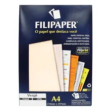 Papel A4 Verge Creme 120g.  Filiperson Foto  mini 1
