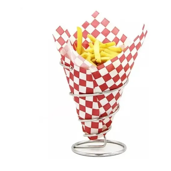 Papel Acoplado Food Wrap Frios Lanches Hamburger C/ 500 Fls Foto 1
